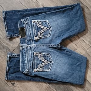 Vigoss Jeans- The Chelsea - Slim Boot. Size 3/4 Length 33